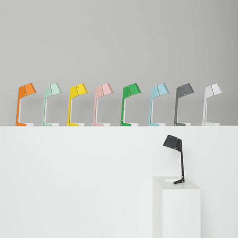 & BROS - Lampada per scrivania-& BROS-COMPLEATED - Lampe à poser Carton Blanc H46cm | La